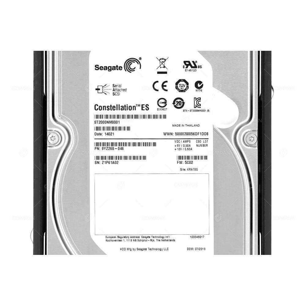 3282279-A HITACHI HDD 2TB 7.2K NL SAS 6G 3.5" LFF HOT-SWAP FOR AMS2X00